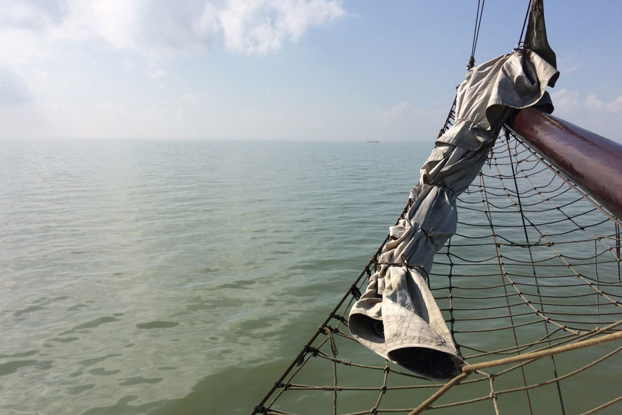 Onderweg naar de Marker Wadden